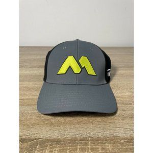 TaylorMade M1 Gray And Lime Green Adjustable Golf Hat One Size Unisex Nice
